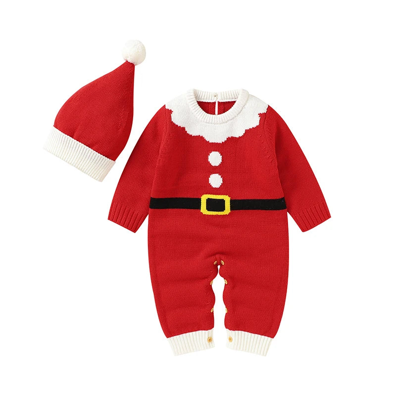 Santa's Little Helper Baby Romper