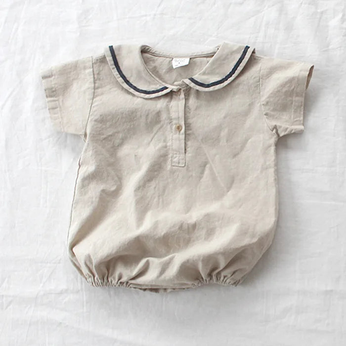 Sailor Chic Baby Romper