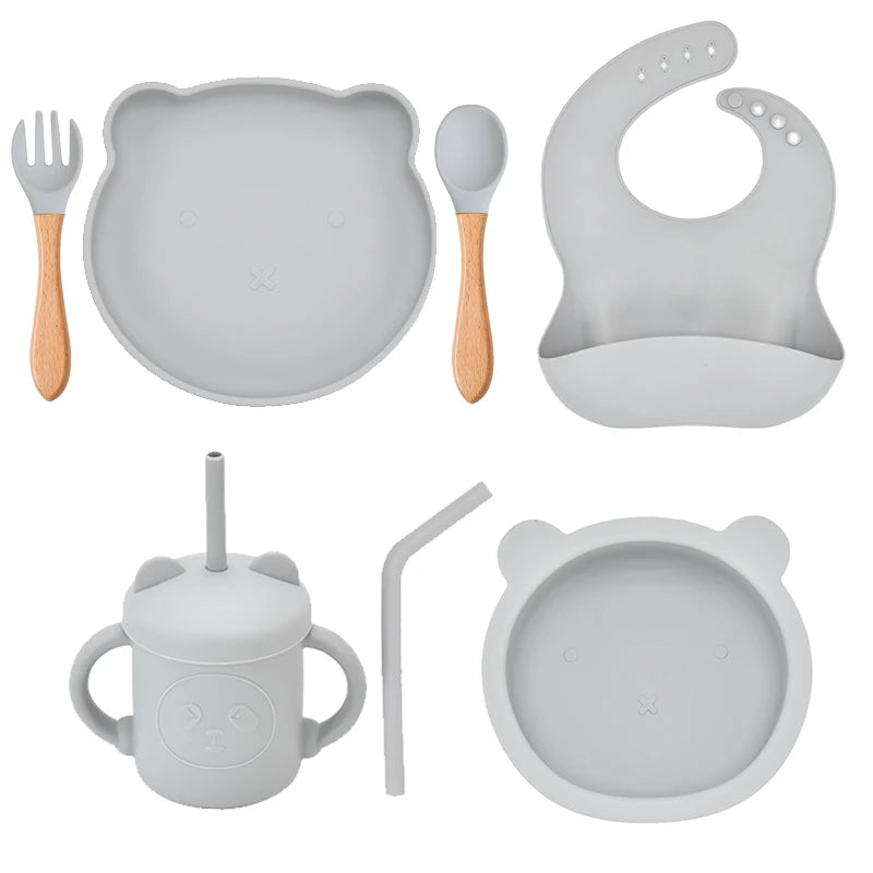 SoftBite Silicone Tableware (5/7/9 PCS)