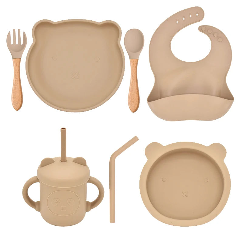 SoftBite Silicone Tableware (5/7/9 PCS)