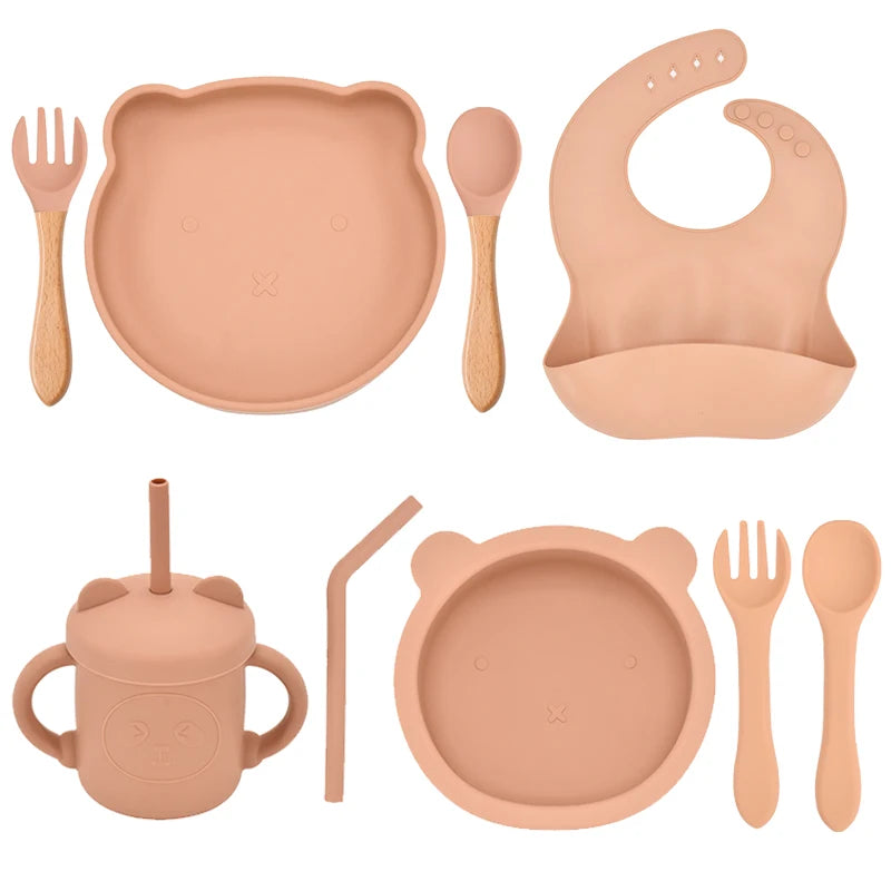 SoftBite Silicone Tableware (5/7/9 PCS)