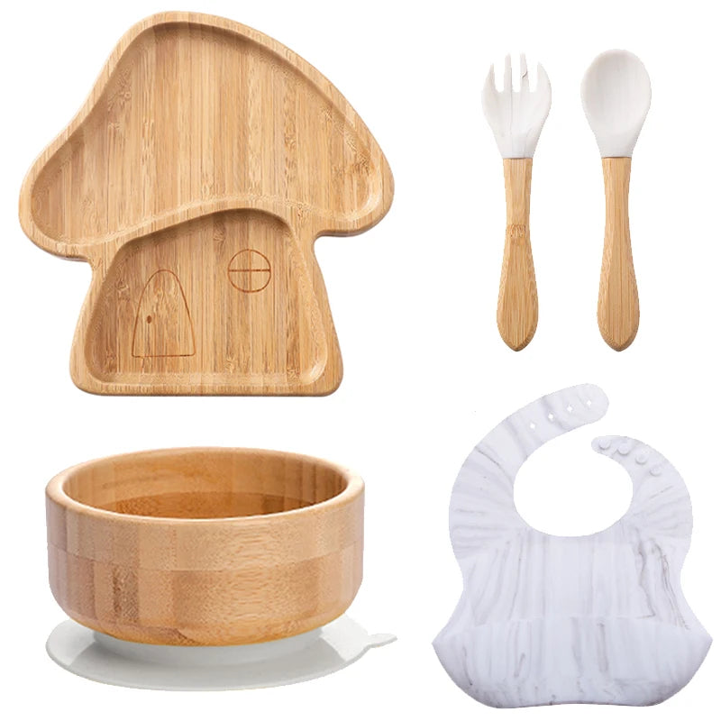 Tiny Tastes Bamboo Set (4 PCS)