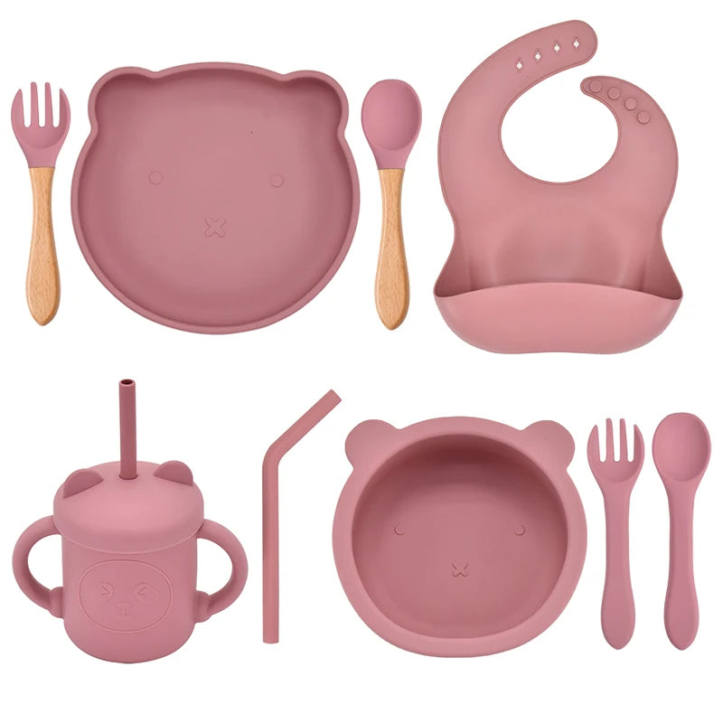 SoftBite Silicone Tableware (5/7/9 PCS)