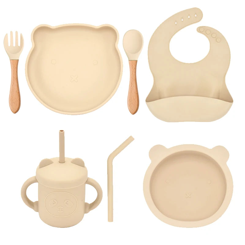 SoftBite Silicone Tableware (5/7/9 PCS)