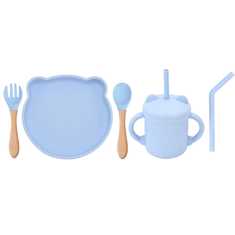 SoftBite Silicone Tableware (5/7/9 PCS)