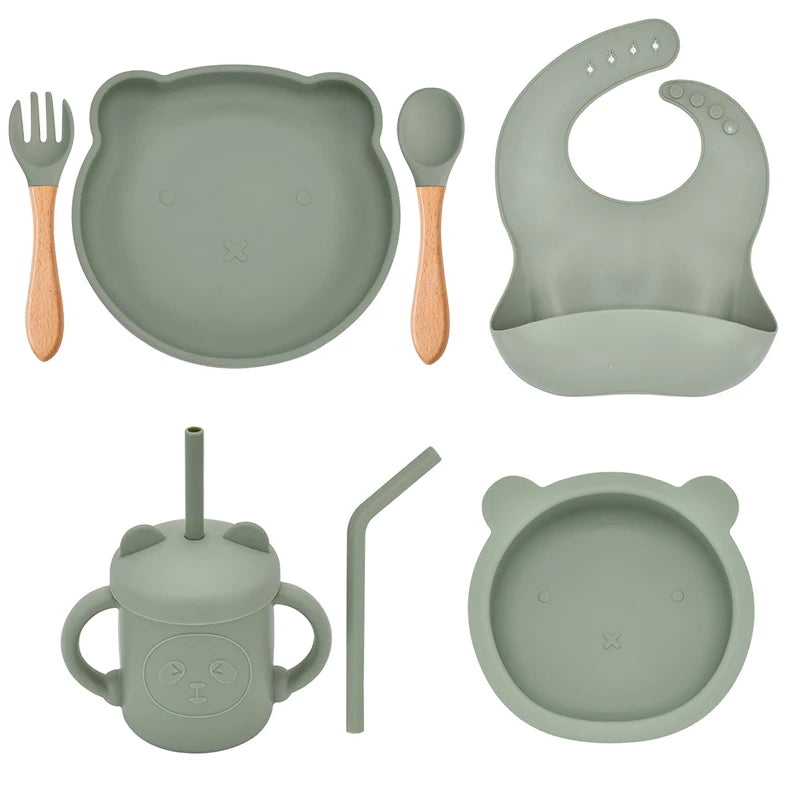 SoftBite Silicone Tableware (5/7/9 PCS)