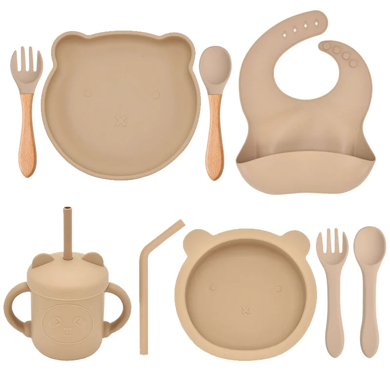 SoftBite Silicone Tableware (5/7/9 PCS)