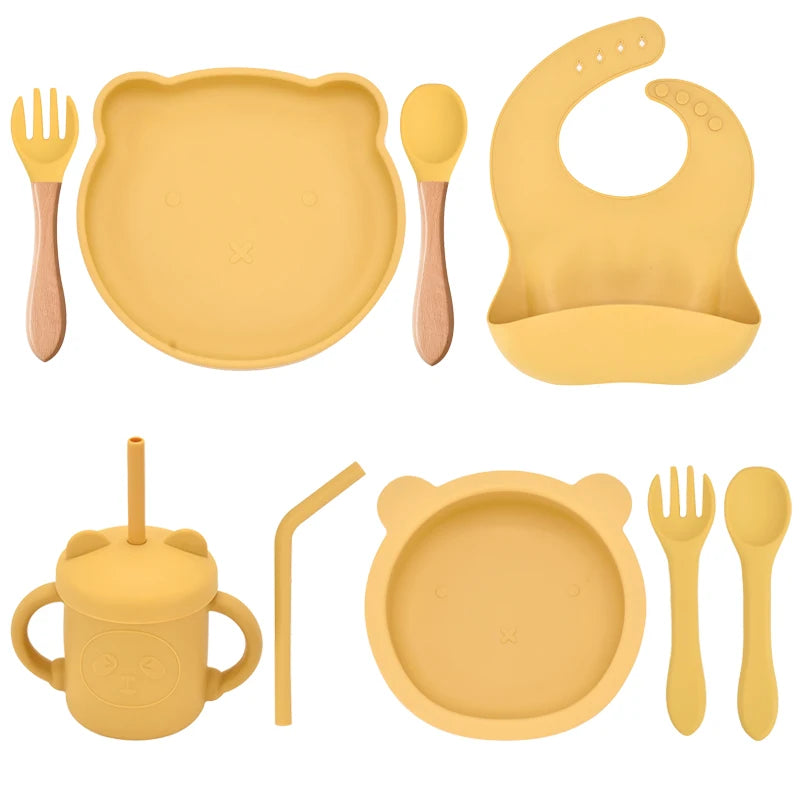 SoftBite Silicone Tableware (5/7/9 PCS)