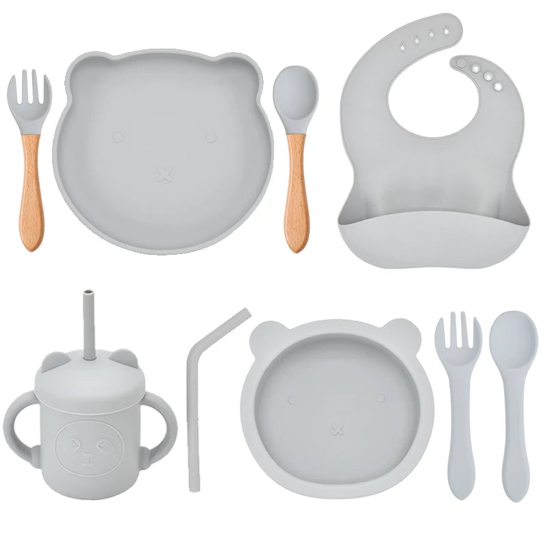 SoftBite Silicone Tableware (5/7/9 PCS)