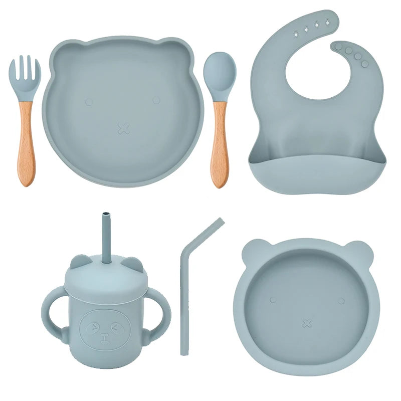 SoftBite Silicone Tableware (5/7/9 PCS)