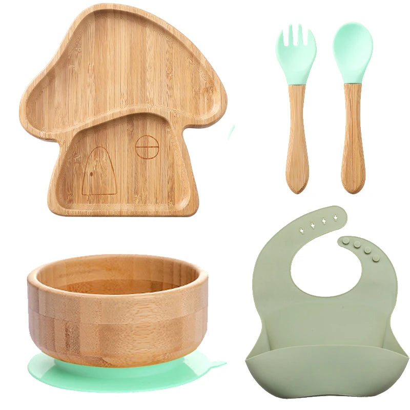 Tiny Tastes Bamboo Set (4 PCS)