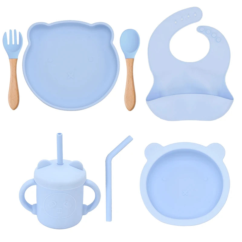 SoftBite Silicone Tableware (5/7/9 PCS)