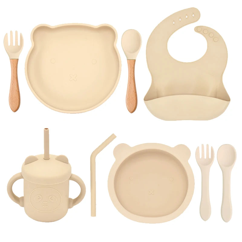 SoftBite Silicone Tableware (5/7/9 PCS)