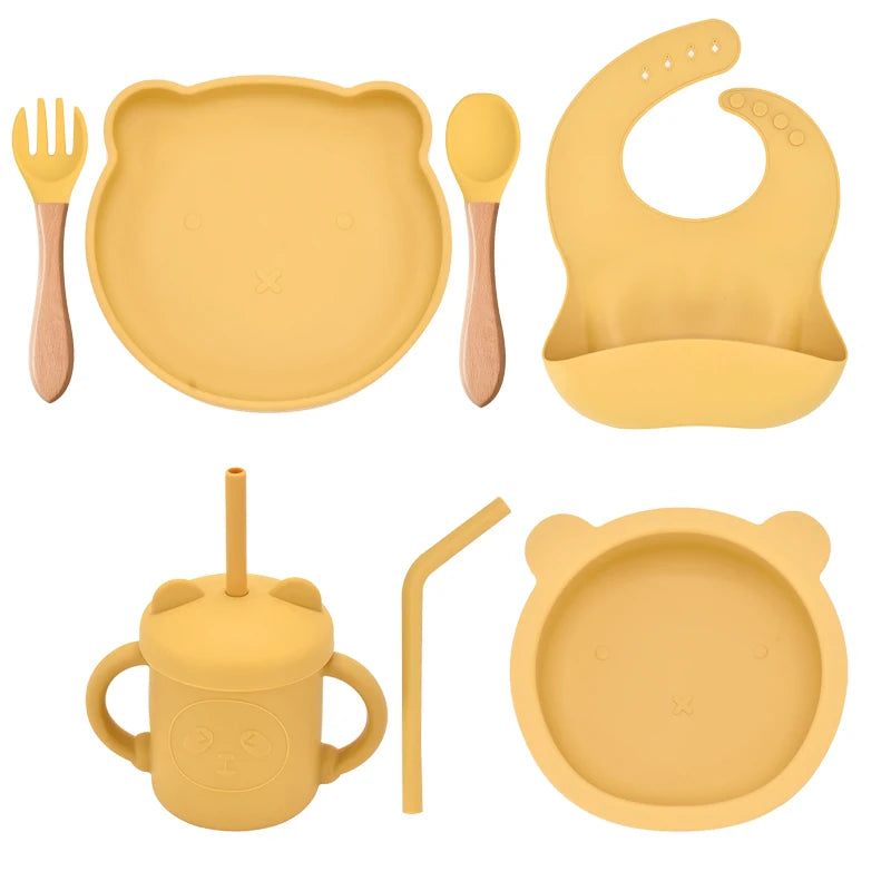 SoftBite Silicone Tableware (5/7/9 PCS)