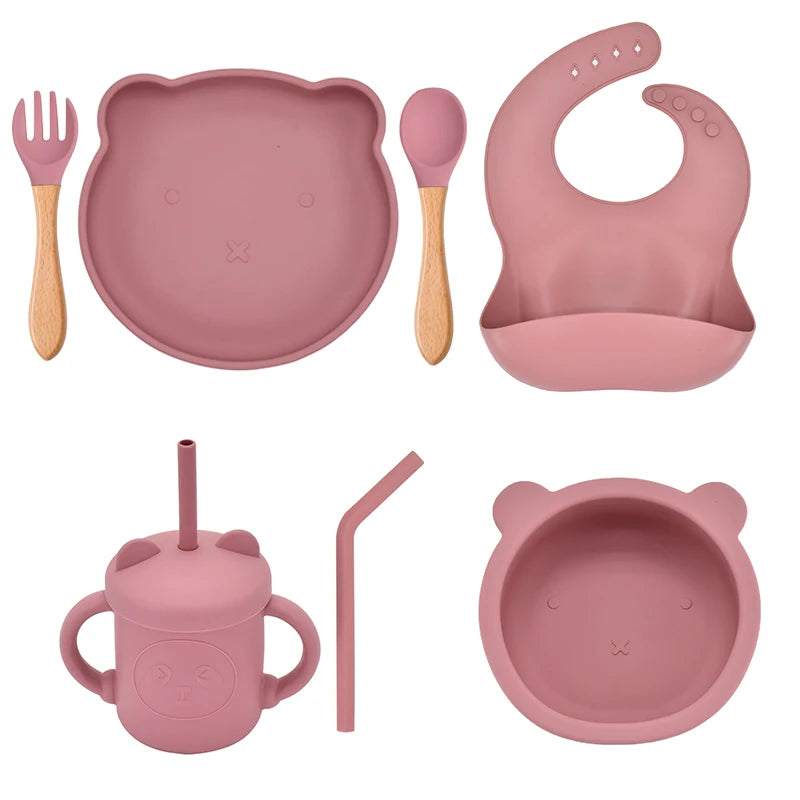 SoftBite Silicone Tableware (5/7/9 PCS)