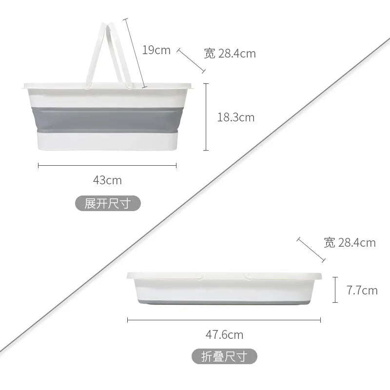 AquaEase Foldable Tub