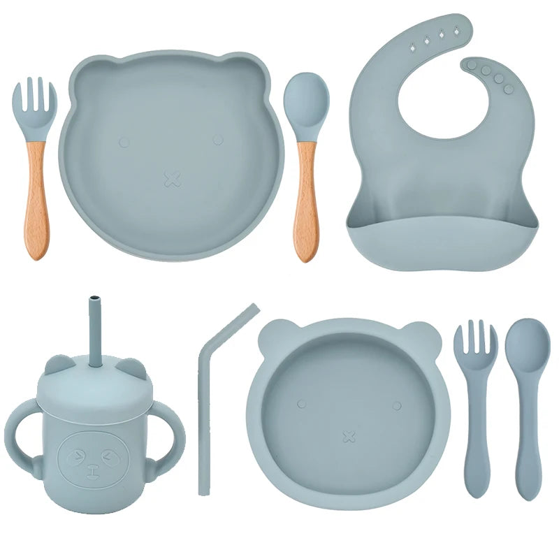 SoftBite Silicone Tableware (5/7/9 PCS)