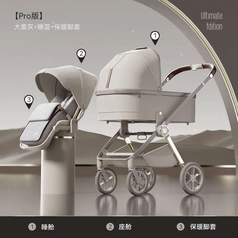 SkyView Convertible Stroller