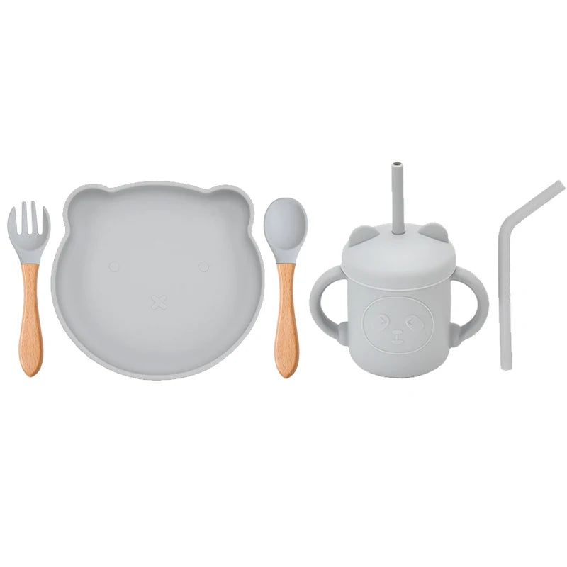 SoftBite Silicone Tableware (5/7/9 PCS)