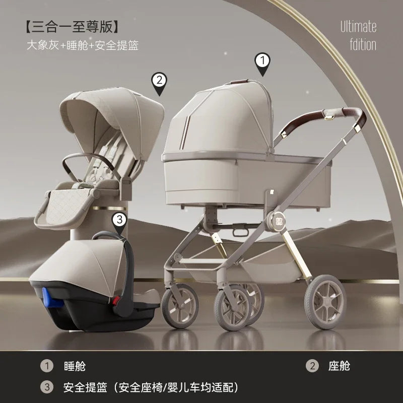 SkyView Convertible Stroller